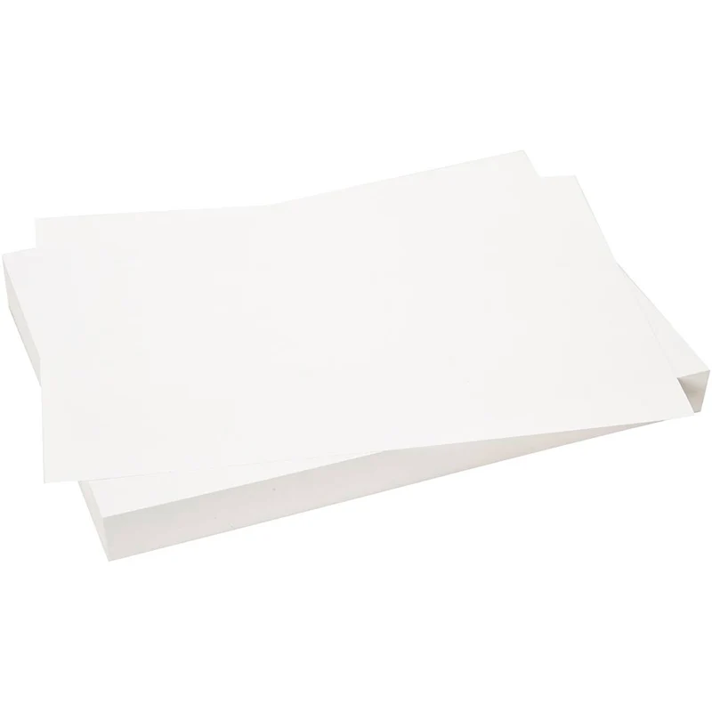 Färgad Kartong, A4, ark 210x297 mm, 180 g, vit, 2x100 ark/ 1 förp. [HOB-97500874]