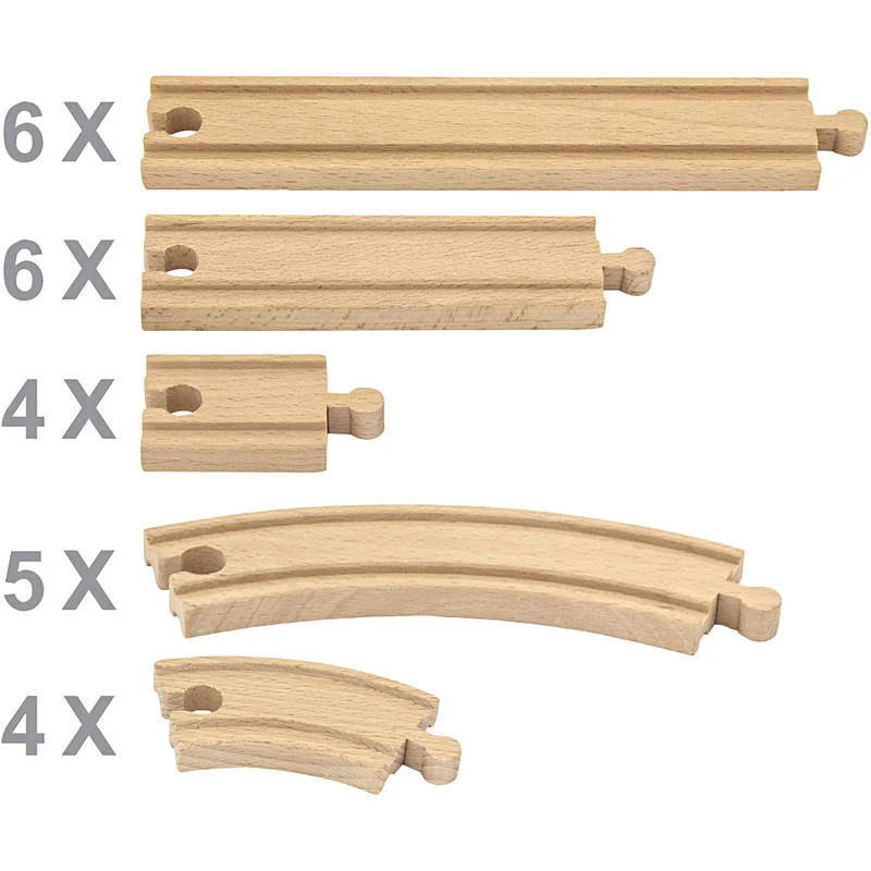 VIGA tågskenor, 25 delar/ 1 set [HOB-908534]