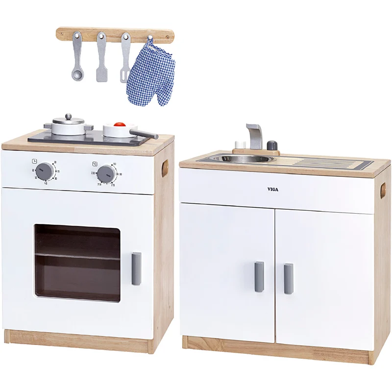 VIGA spis och diskbänk, H: 55 cm, D: 36, B: 40x65 cm, 2 delar/ 1 set [HOB-908578]
