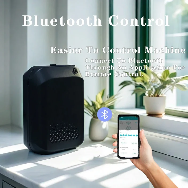 L Scent Tunnel Bluetooth Aroma Diffuser – 150ml Wall-Mount Essential Oil Diffuser, App Control, Timer, Low Noise, CE/RoHS