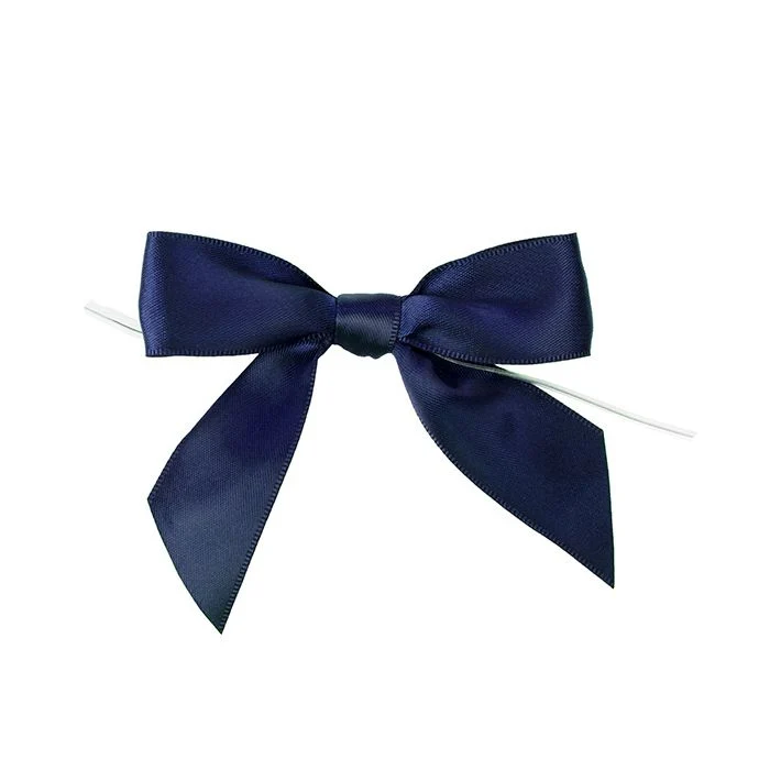 Bågar förbundna 8,9 cm Marinblå (25 st) [BOWNB]