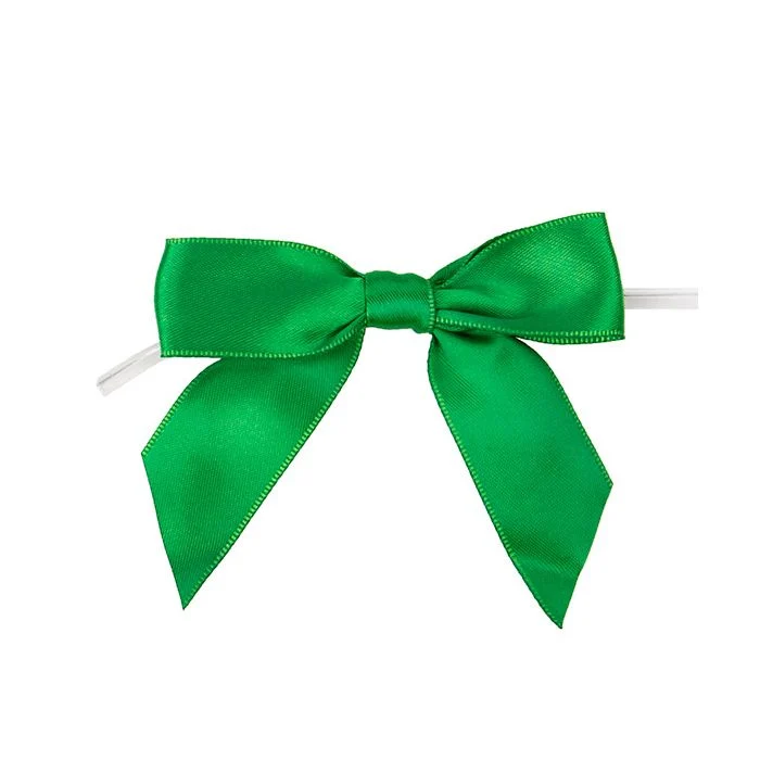 Bågar förbundna 8,9 cm gröna (25 st) [BOWGR]