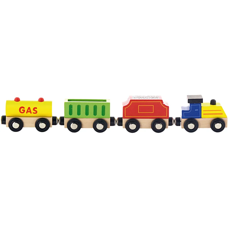 VIGA tågbana tillbehör, Godståg, 4 delar/ 1 set [HOB-907747]