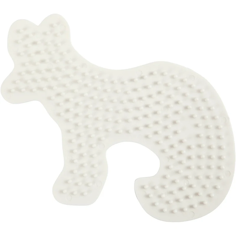 NABBI BioBeads Pärlplatta, räv, stl. 9,5x13,4 cm, medium, 1 st. [HOB-906789]