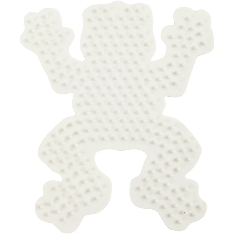 NABBI BioBeads Pärlplatta, groda, stl. 10x12 cm, medium, 1 st. [HOB-906786]