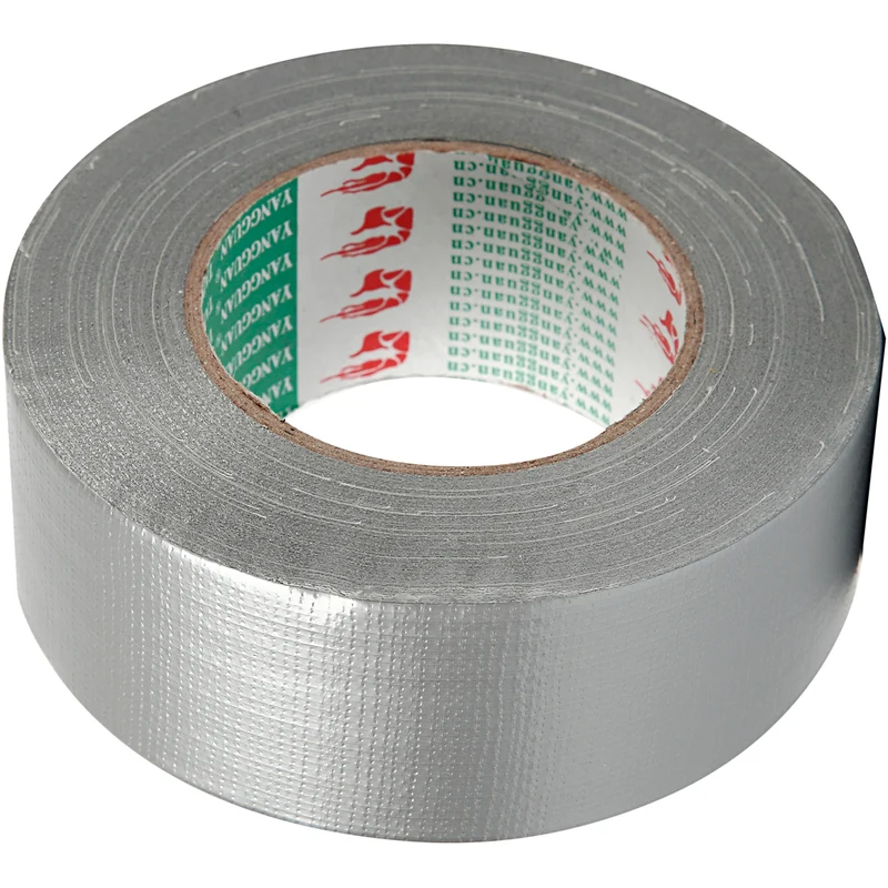 Textiltejp, B: 50 mm, silver, 50 m/ 1 rl. [HOB-24688]