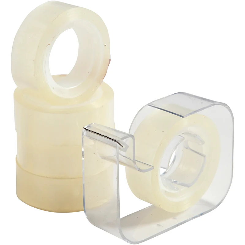 Dispenser med tejp, B: 15 mm, 1 set [HOB-24627]