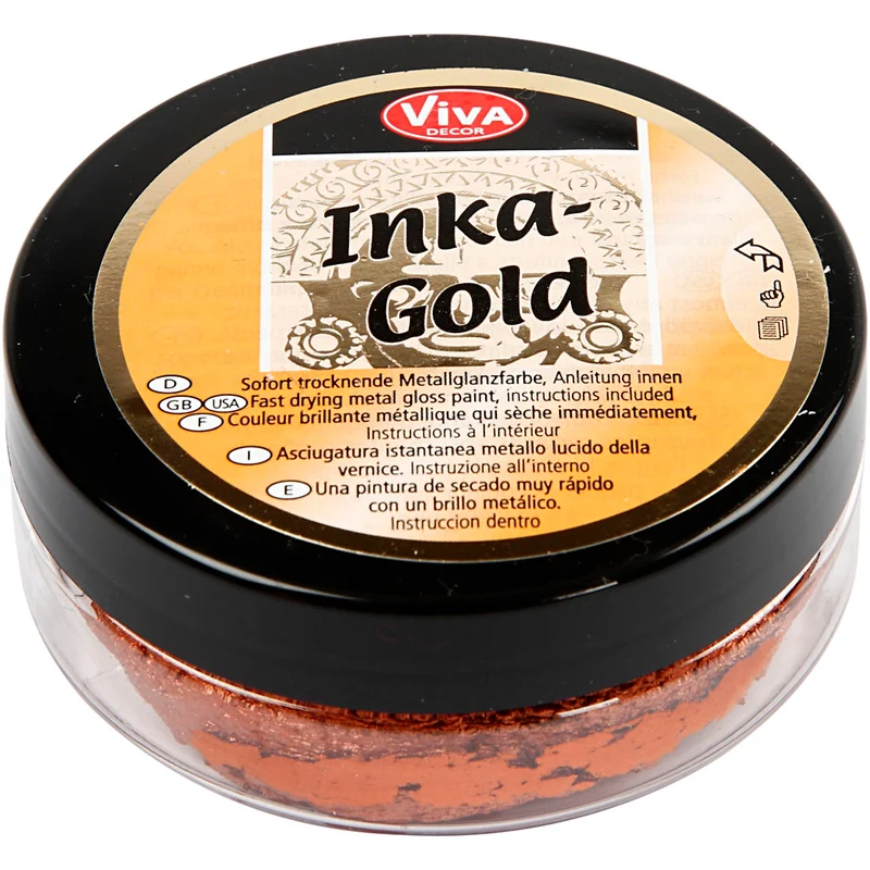 Inka Gold, koppar, 50 ml/ 1 burk [HOB-24219]