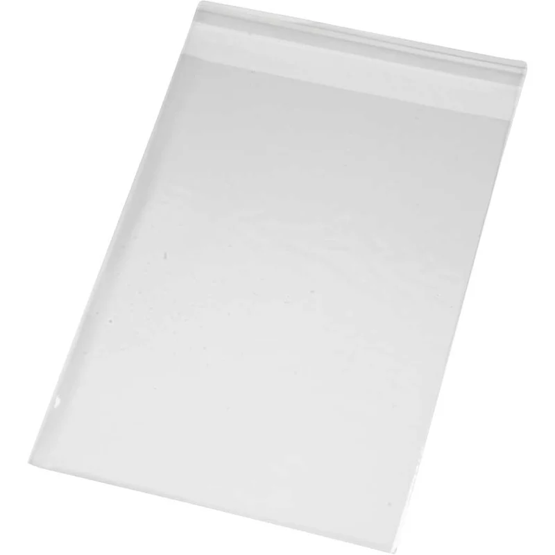 Cellofanpåsar, H: 17,3 cm, B: 12,3 cm, tjocklek 25 my, 20 st./ 1 förp. [HOB-239990]