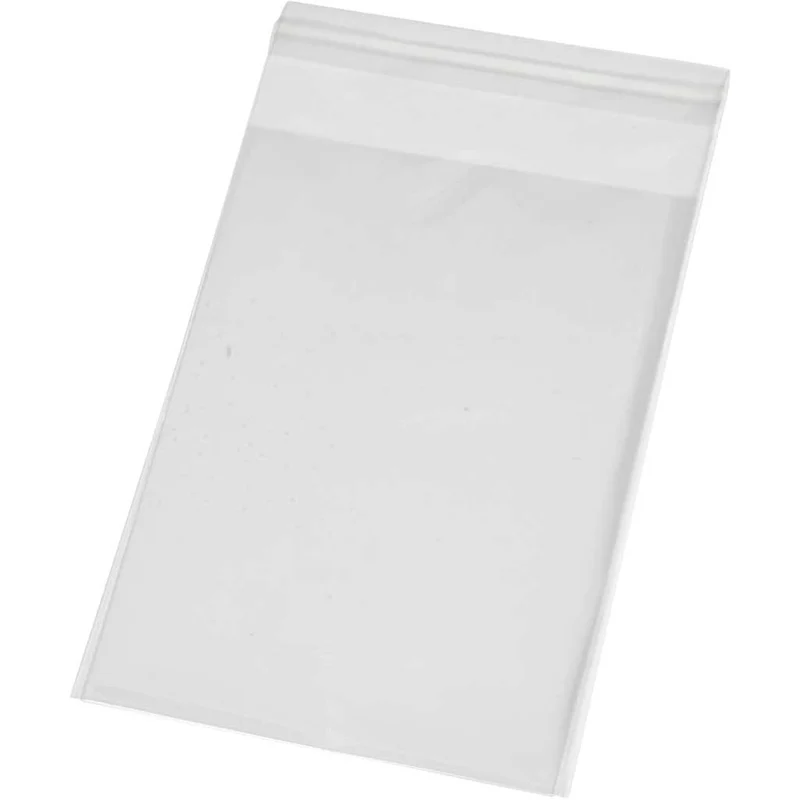 Cellofanpåsar, H: 12,9 cm, B: 9,7 cm, tjocklek 25 my, 200 st./ 1 förp. [HOB-23996]