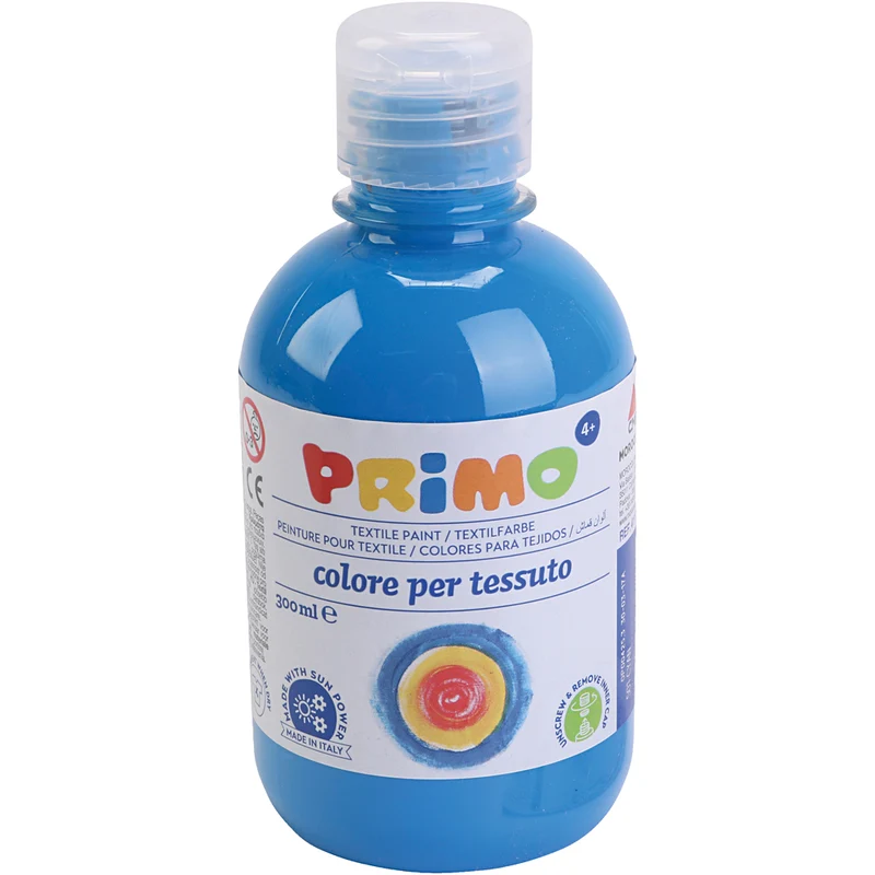 Textilfärg, blå, 300 ml/ 1 flaska [HOB-700352]