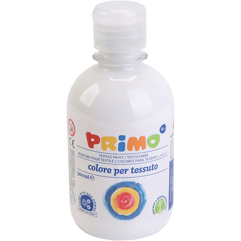 Textilfärg, vit, 300 ml/ 1 flaska [HOB-700301]