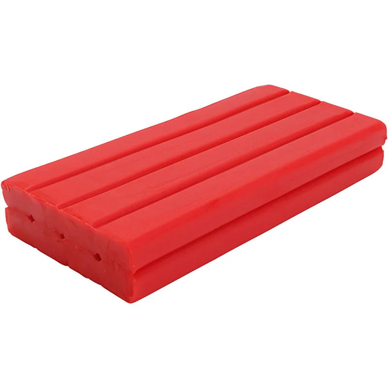 Softy Modellera, röd, 500 g/ 1 förp. [HOB-680434]