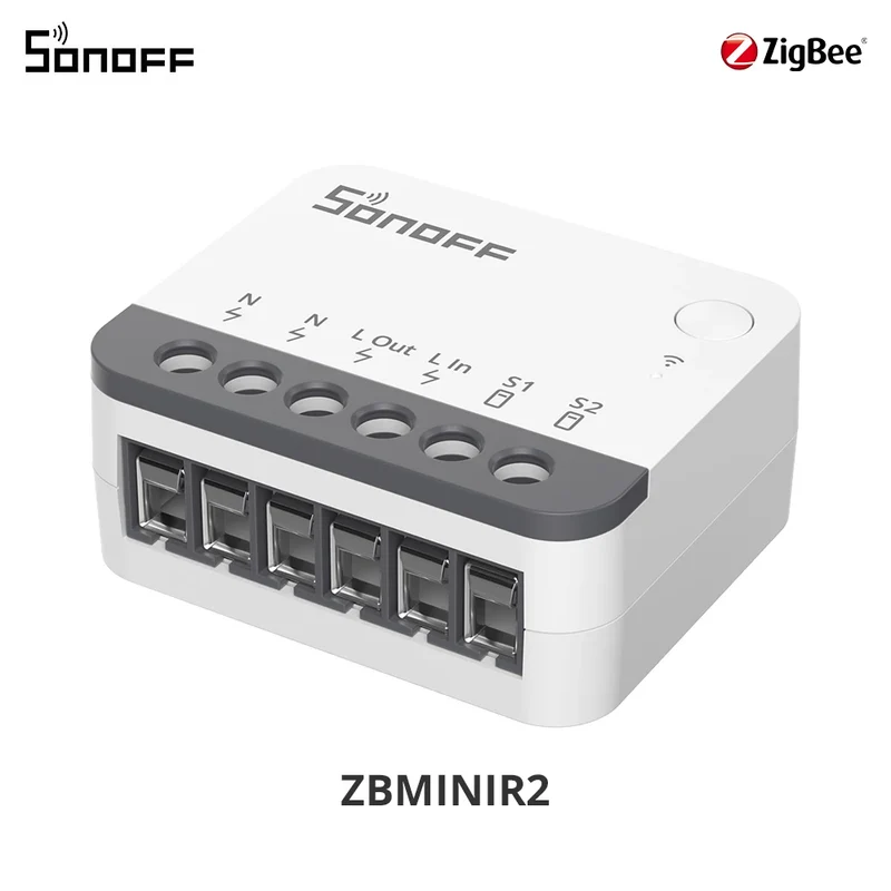 SONOFF ZBMINIR2 Extreme Zigbee Smart Switch – Detach Relay, eWeLink, ZBBridge-U, 2400W