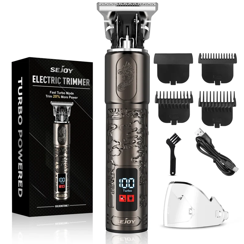 SEJOY Electric Shaver for Men – 3D Floating Head, Rechargeable, Wet/Dry, 85 Min Runtime