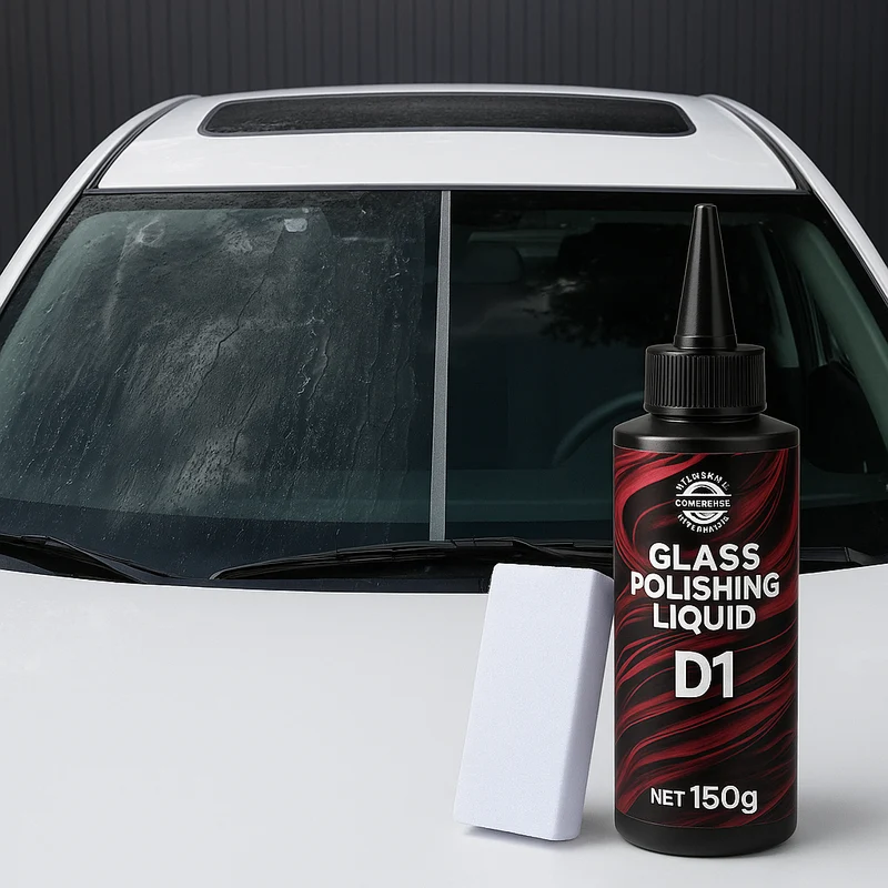 Quick Easy Glass Polishing Stain Cleaner