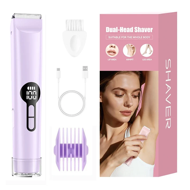 Electric Lady Shaver – Rechargeable Wet & Dry Razor for Legs, Arms, Underarm & Bikini