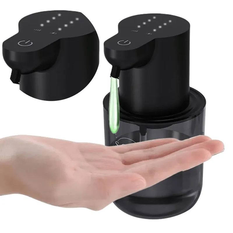 JPNPL Automatic Soap Dispenser – 400ml, 4-Gear Infrared Sensor, Foam & Liquid, IPX5, for Home & Bathroom