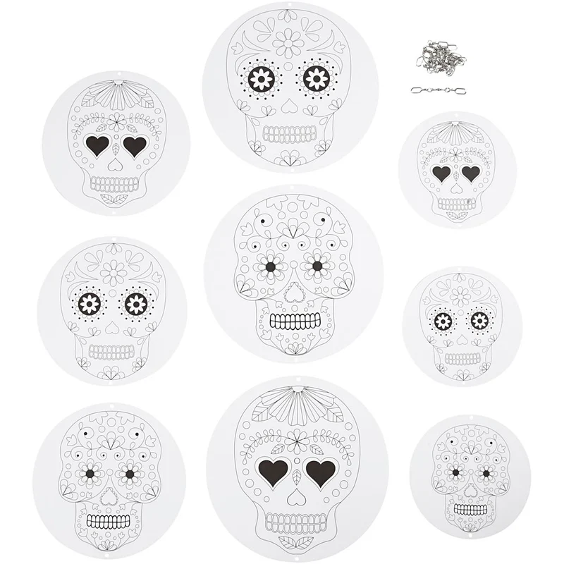 Mobil med motiv, Dia. 12+15+18 cm, 300 g, vit, 3 set/ 1 förp. [HOB-236290]