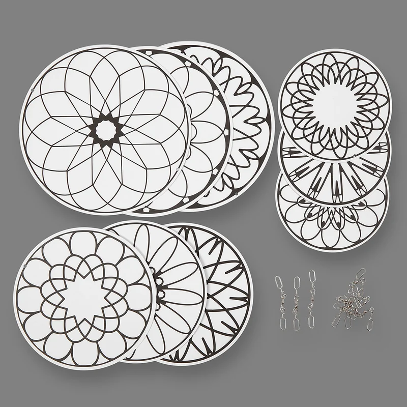 Mobilhängen med tryck, Dia. 12+15+18 cm, 300 g, 3 set/ 1 förp. [HOB-235810]