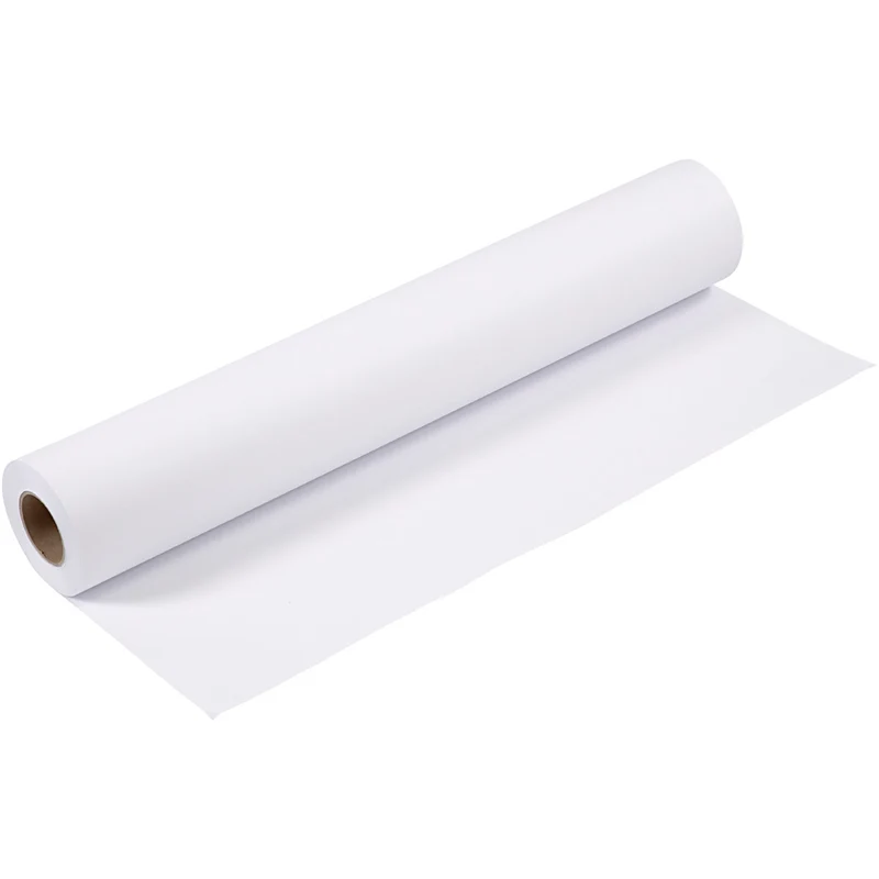 Ritpapper, B: 61 cm, 80 g, vit, 50 m/ 1 rl. [HOB-23560]