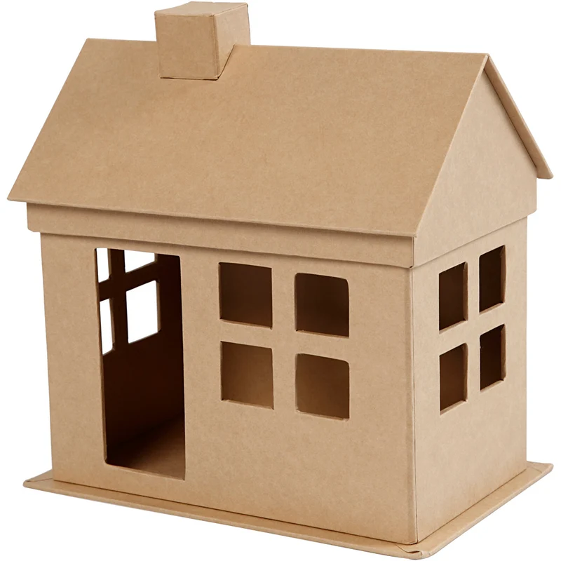 Hus, H: 23 cm, D: 14,5 cm, L: 22,5 cm, 1 st. [HOB-54903]