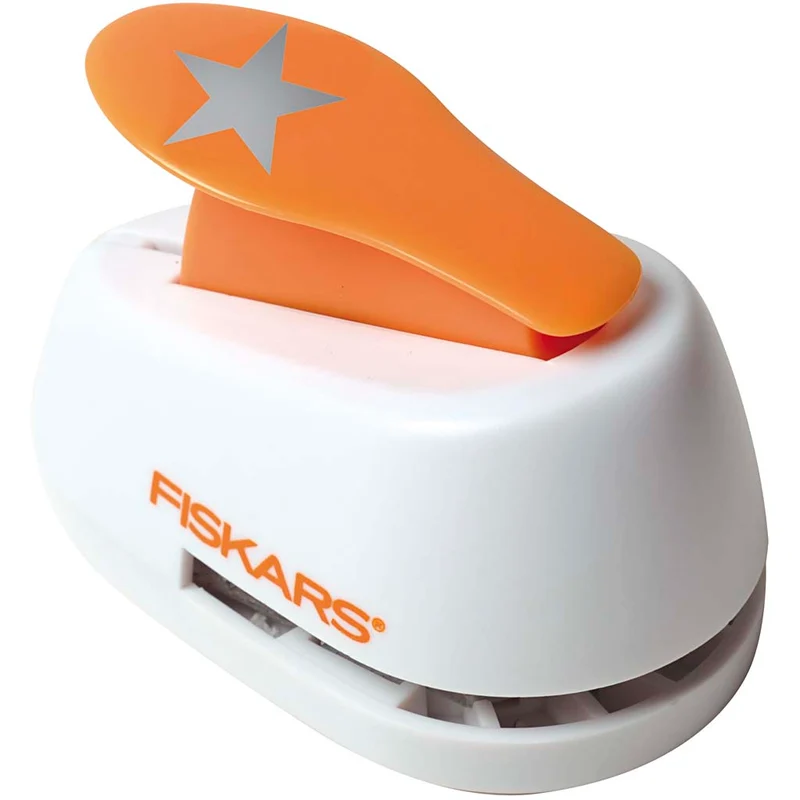 Fiskars Lever Punch, Stjärna, Dia. 25 mm, stl. M, 1 st. [HOB-5441]