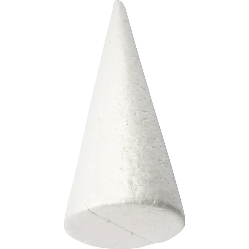 Käglor, H: 25 cm, Dia. 10 cm, vit, 1 st. [HOB-54367]