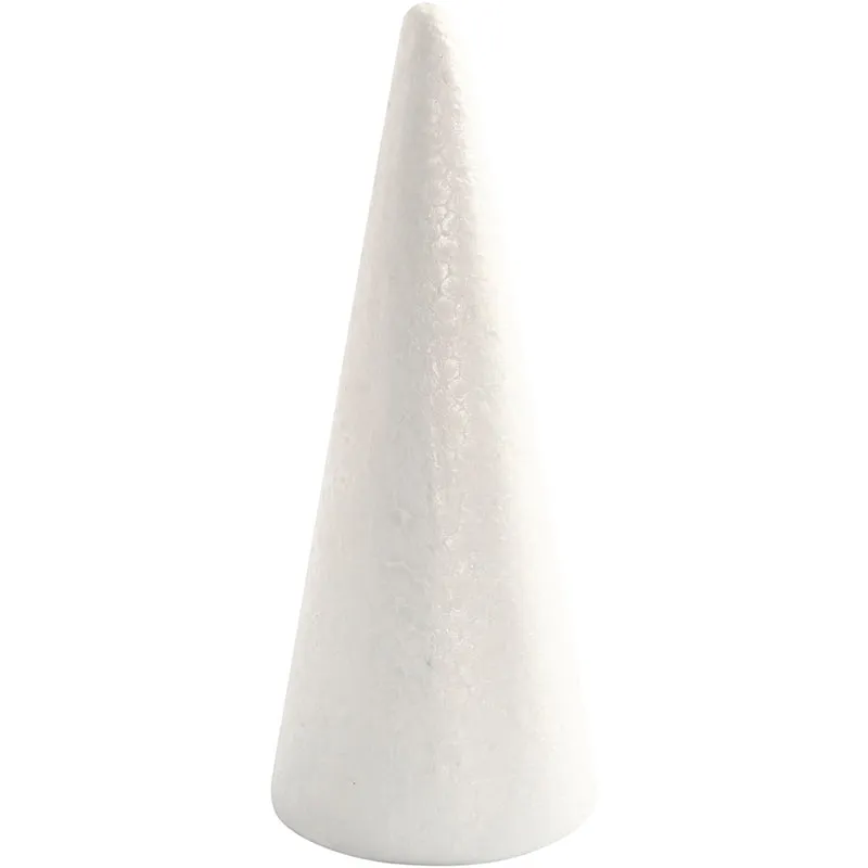 Käglor, H: 19,5 cm, Dia. 7 cm, vit, 1 st. [HOB-54362]