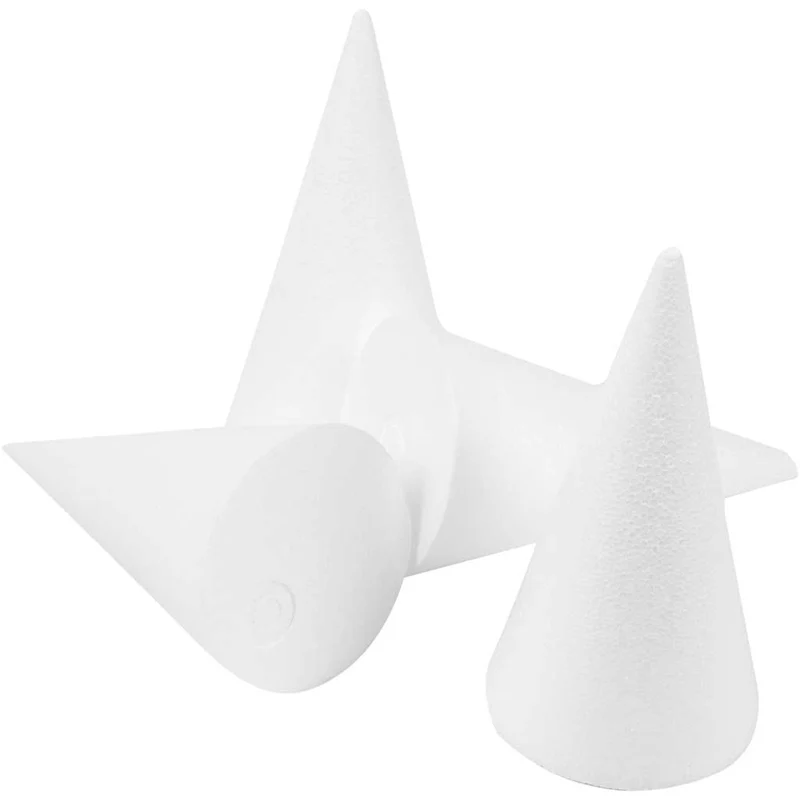 Käglor, H: 14,5 cm, Dia. 6 cm, vit, 25 st./ 1 förp. [HOB-54360]