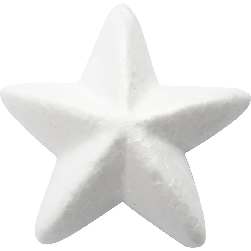 Stjärnor, B: 11 cm, vit, 25 st./ 1 förp. [HOB-543290]
