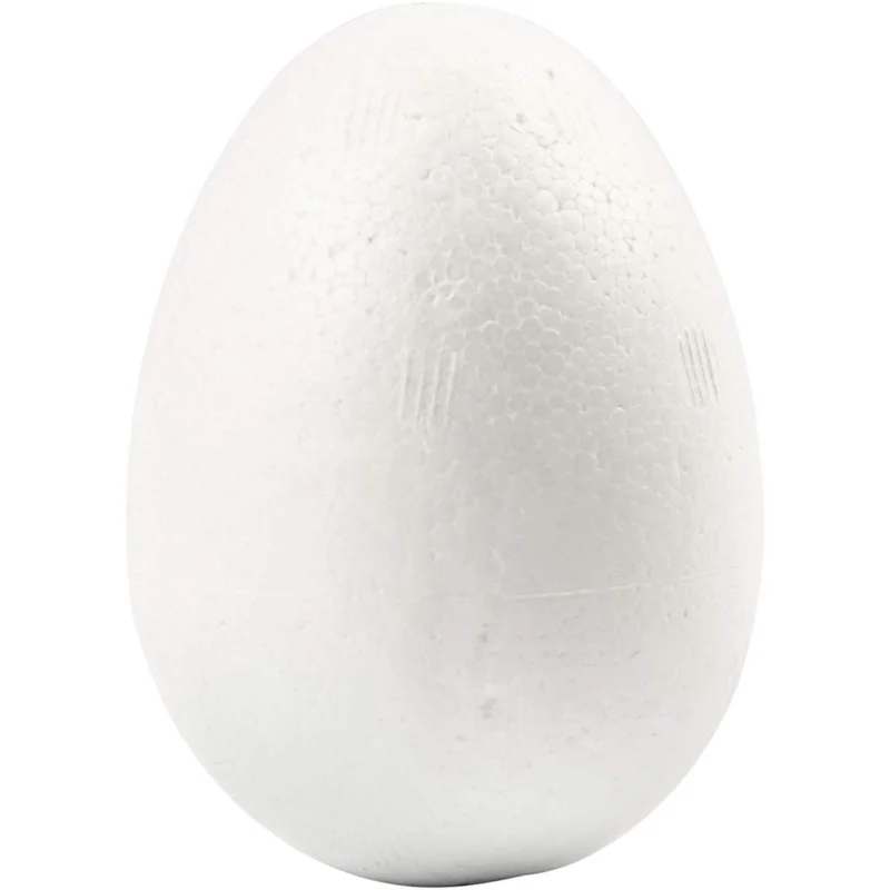 Ägg, H: 6 cm, vit, 50 st./ 1 förp. [HOB-543201]