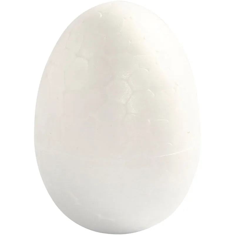 Ägg, H: 4,8 cm, vit, 100 st./ 1 förp. [HOB-54319]