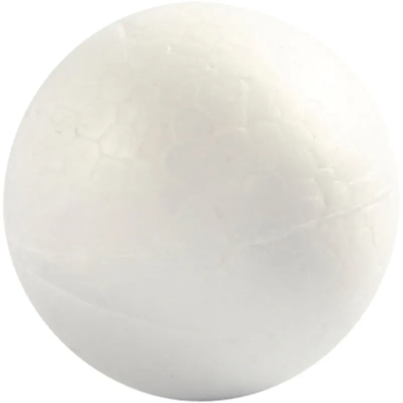 Kulor, Dia. 4 cm, vit, 10 st./ 1 förp. [HOB-543021]