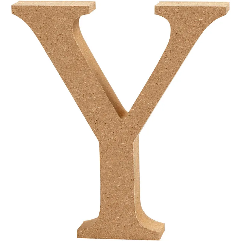 Bokstav, Y, H: 13 cm, tjocklek 2 cm, 1 st. [HOB-56334]