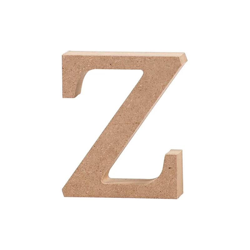 Bokstav, z, H: 8 cm, tjocklek 2 cm, 1 st. [HOB-56265]