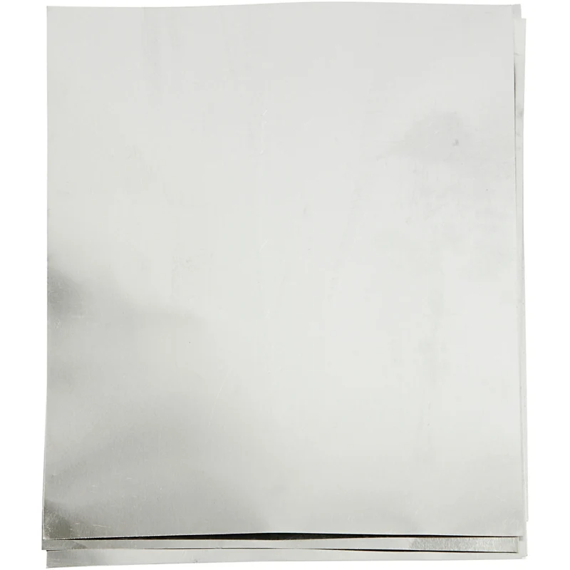 Präglingsfolie, A5, ark 148x210 mm, tjocklek 0,9 mm, silver, 10 st./ 1 förp. [HOB-22091]