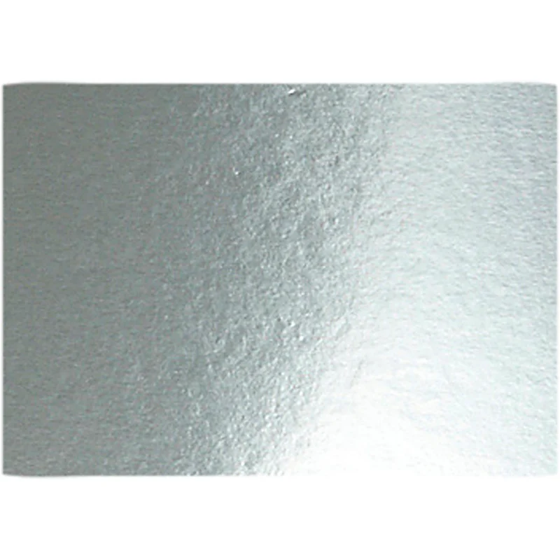 Metallkartong, A4, 210x297 mm, 280 g, silver, 10ark/ 1 förp. [HOB-220780]