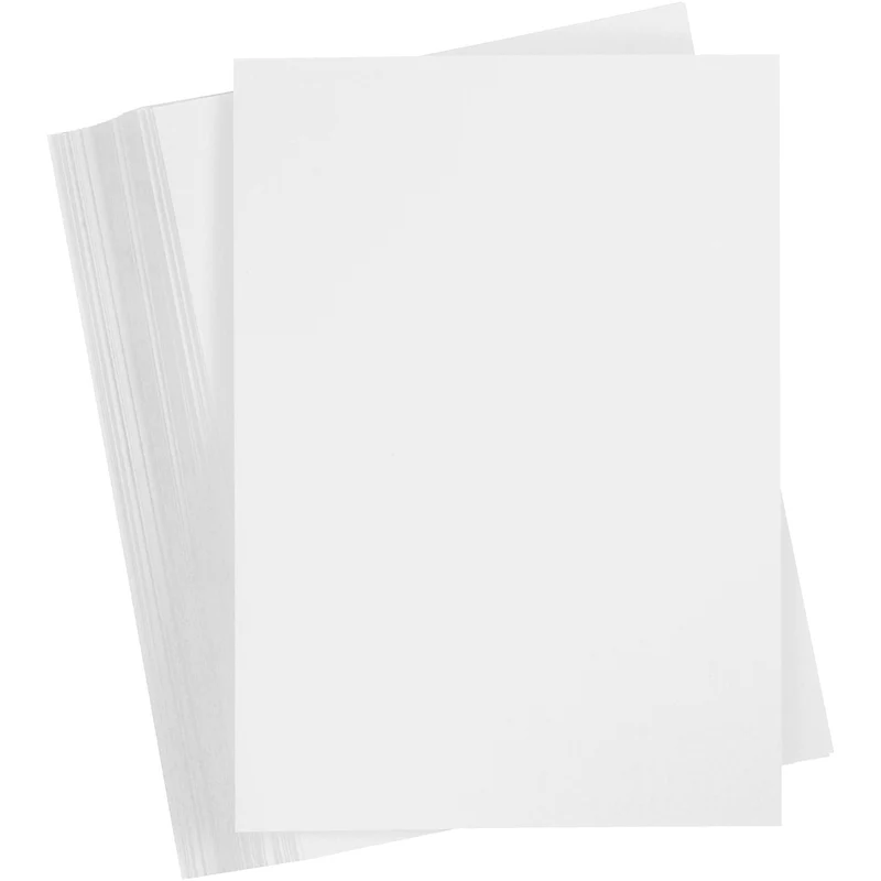 Färgad Kartong, A4, ark 210x297 mm, 180 g, vit, 100 ark/ 1 förp. [HOB-21710]