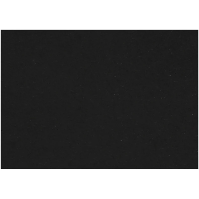 Färgad kartong, A4, ark 210x297 mm, 200 g, svart, 100 ark/ 1 förp. [HOB-21655]