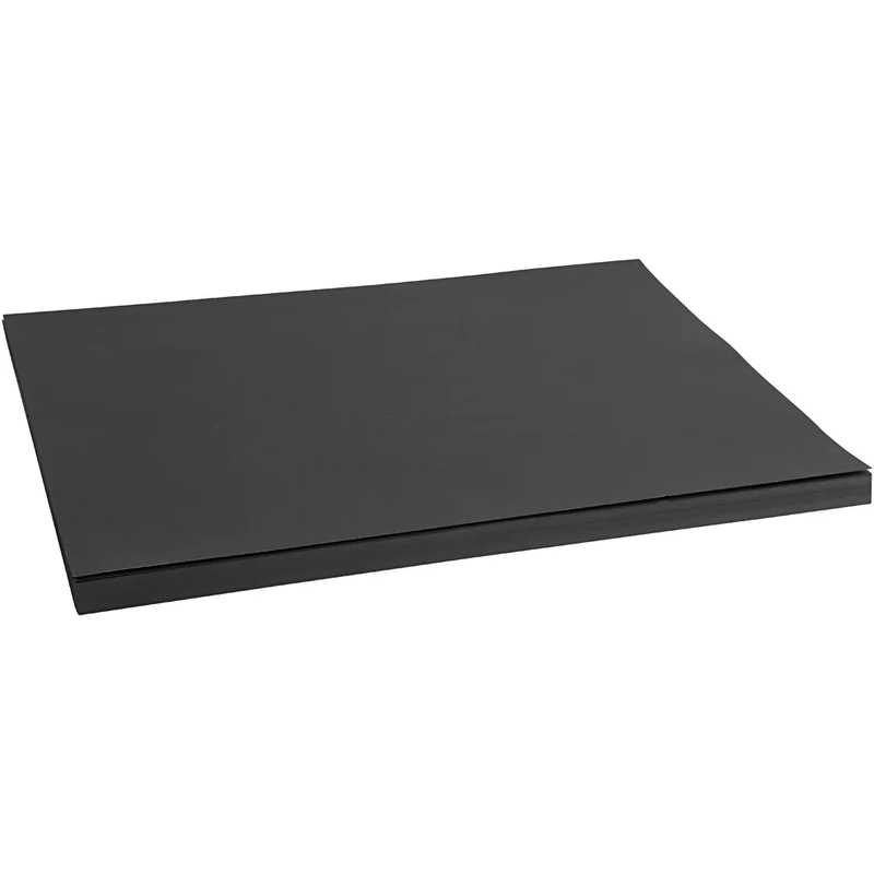 Färgad kartong, A2, ark 420x594 mm, 200 g, svart, 100 ark/ 1 förp. [HOB-21653]