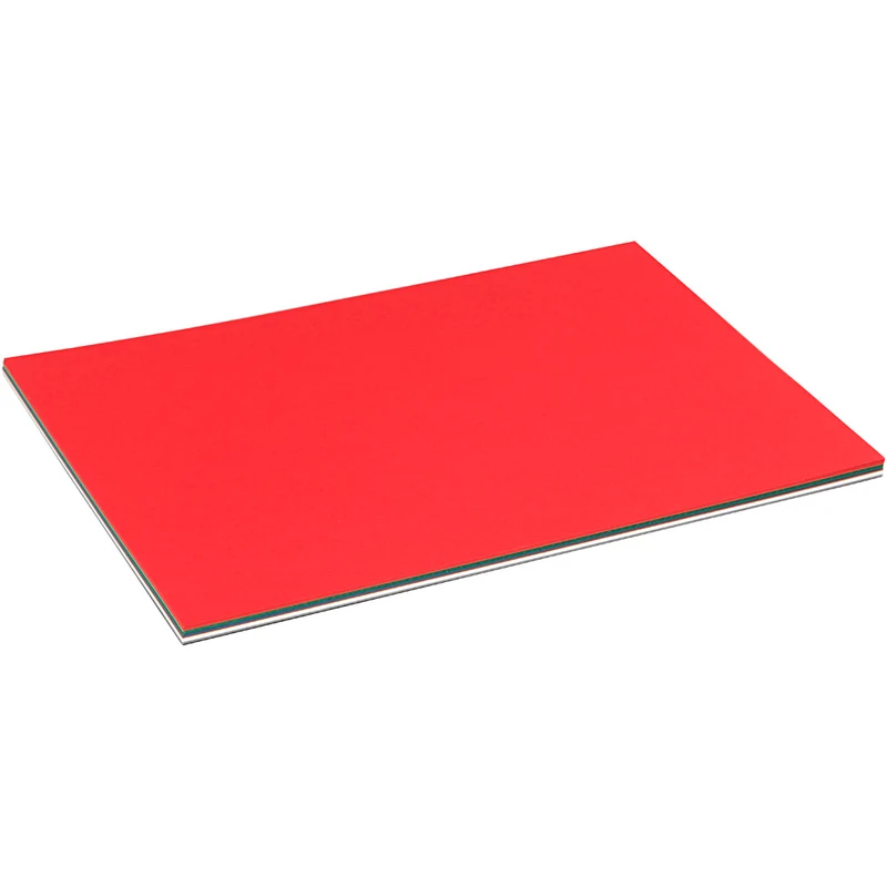 Julkartong, A4, ark 210x297 mm, 180 g, mixade färger, 30 mix. ark/ 1 förp. [HOB-214440]