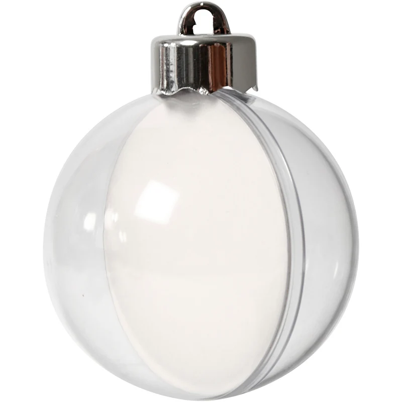 Deko-kula, Dia. 6 cm, transparent, 8 st./ 1 förp. [HOB-52142]