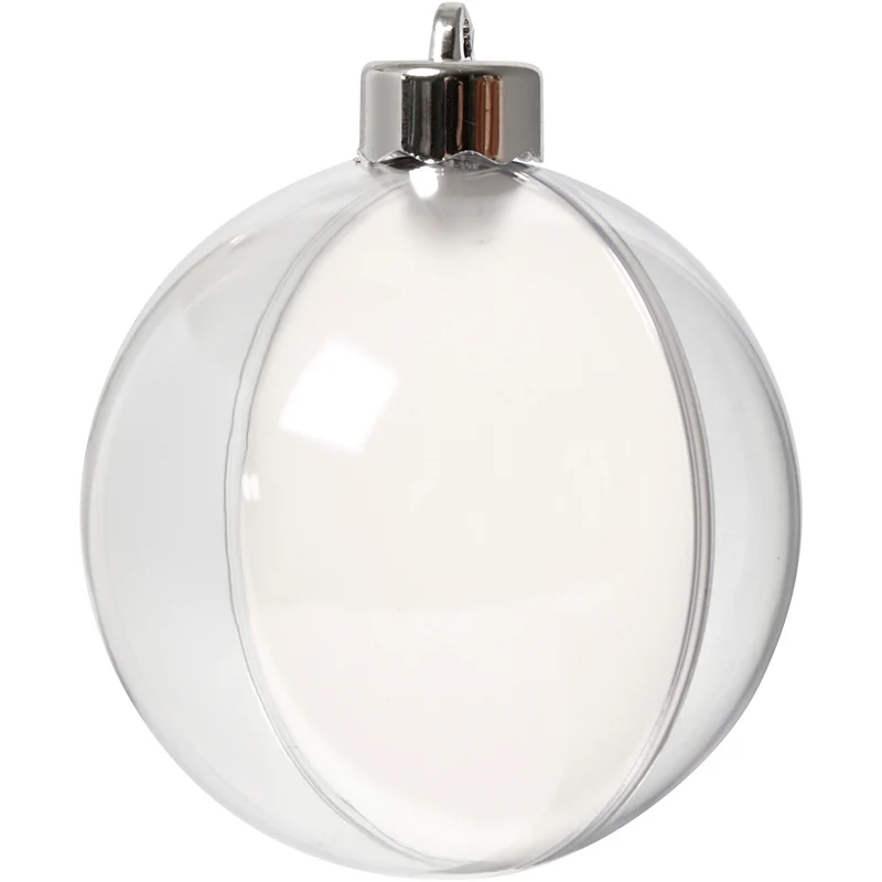 Deko-kula, Dia. 8 cm, transparent, 5 st./ 1 förp. [HOB-52141]