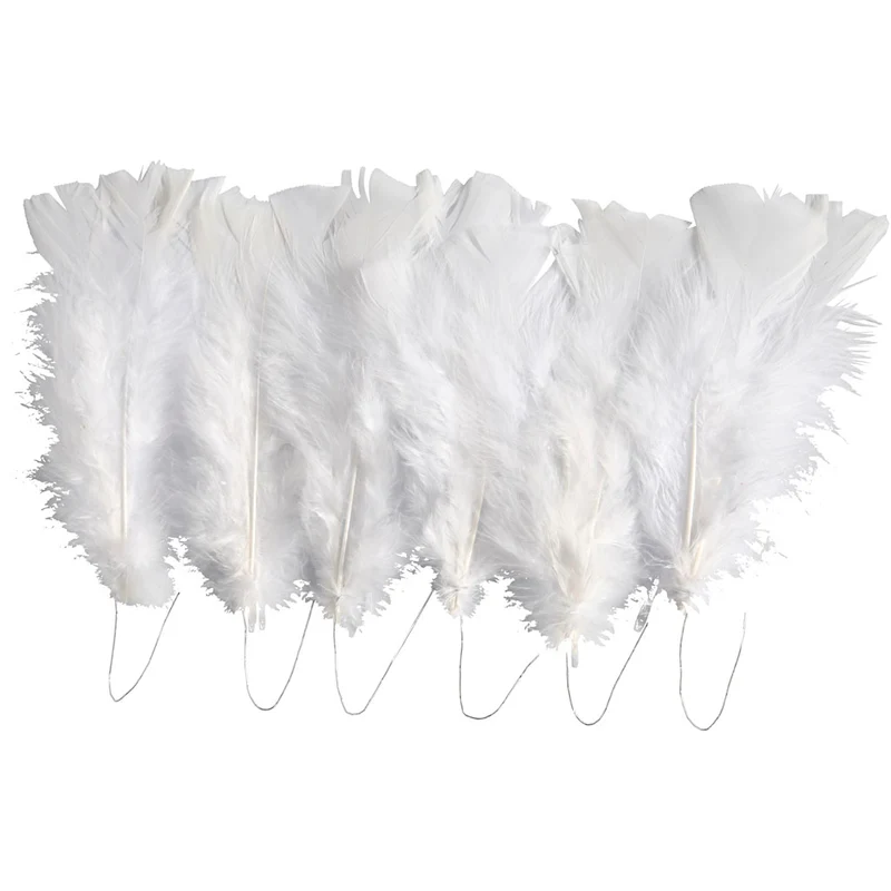 Dun, L: 11-17 cm, vit, 18 bunt/ 1 förp. [HOB-51847]
