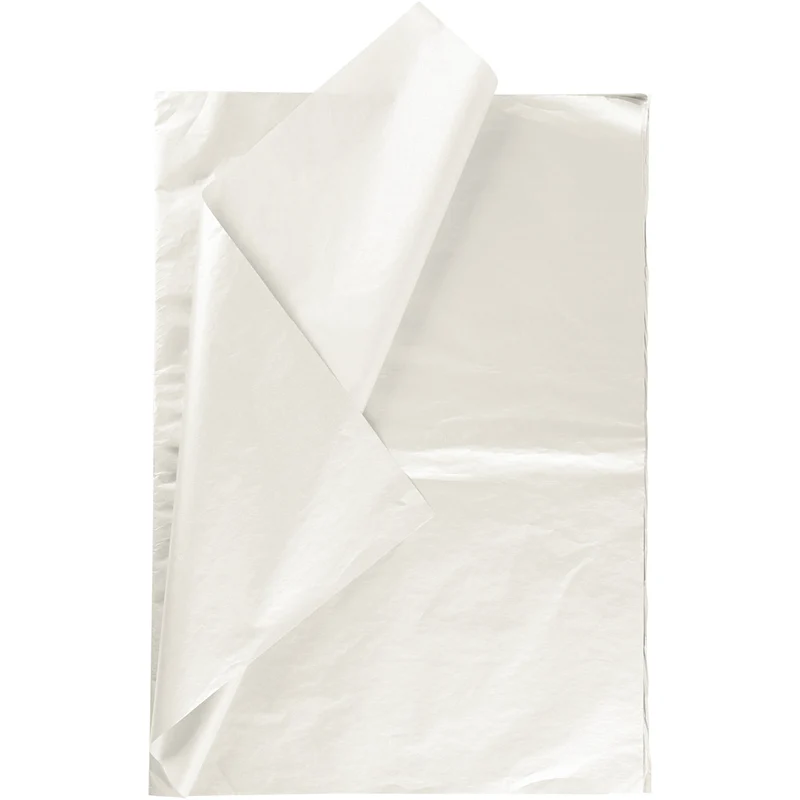 Silkespapper, ark 50x70 cm, 17 g, pärlemor, 6 ark/ 1 förp. [HOB-200910]