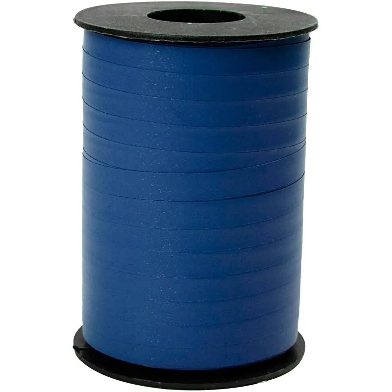 Presentband, B: 10 mm, matt, blå, 250 m/ 1 rl. [HOB-20032]
