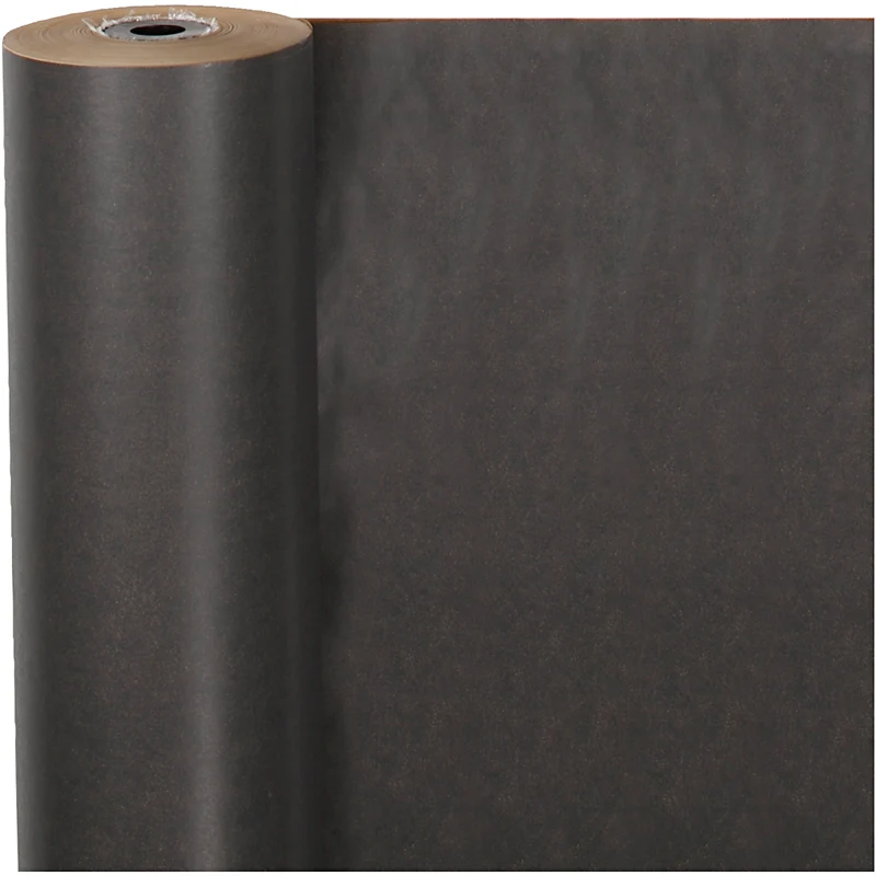 Presentpapper, B: 50 cm, 60 g, svart, 100 m/ 1 rl. [HOB-19941]