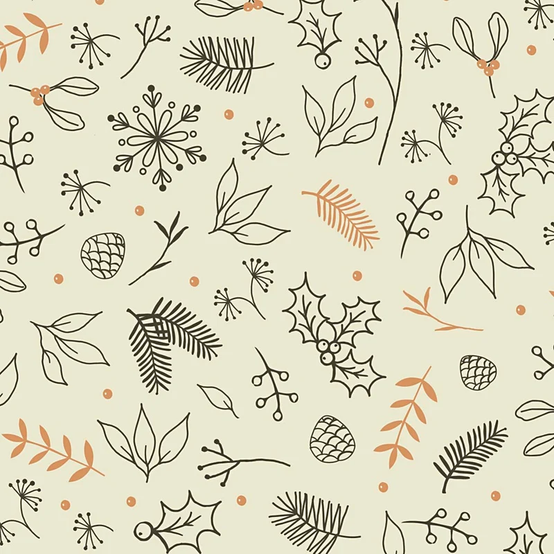Presentpapper, Blommor, B: 50 cm, 80 g, 5 m/ 1 rl. [HOB-191980]