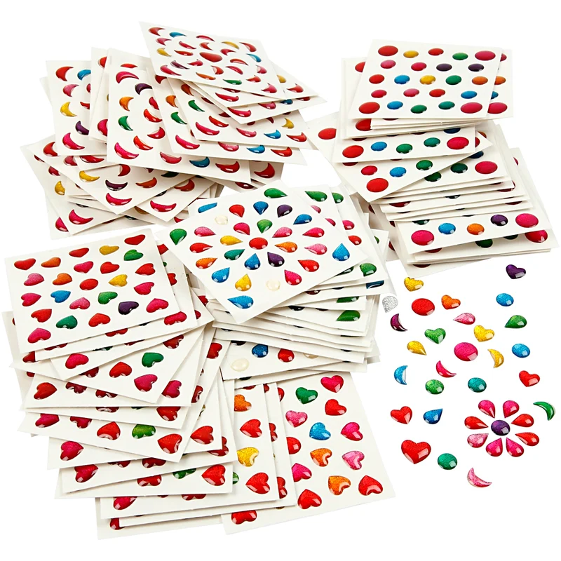 Ministickers, stl. 7-11 mm, 100 ark/ 1 förp. [HOB-52308]
